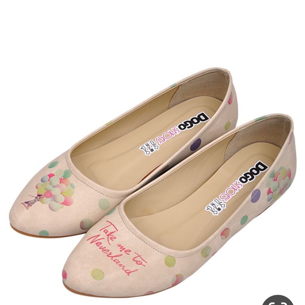 Dogo shoes take me to neverland flat shoes